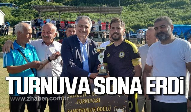 Kdz. Ereğli'de Yalıboyu Dostluk Futbol Turnuvası sona erdi! Şampiyon Sücüllüspor!