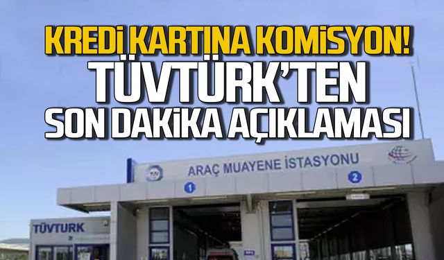 TÜVTÜRK'ten komisyon açıklaması!