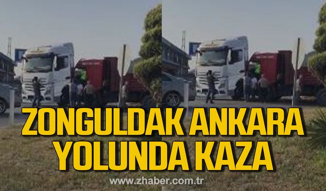 Zonguldak- Ankara yolunda kaza!