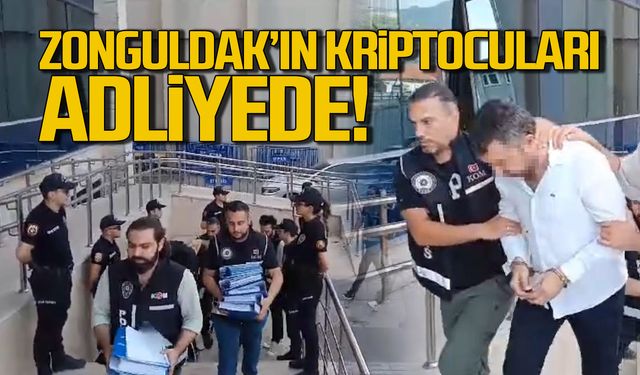 Zonguldak'ın kriptocuları adliyede!