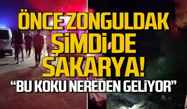 Önce Zonguldak şimdi de Sakarya! Kötü koku halkı sokağa döktü!