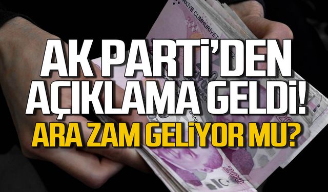 AK Parti'den asgari ücret açıklaması! Ara zam çalışması yok!