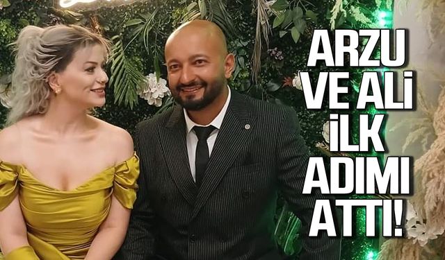 Arzu ve Ali evlilik yolunda ilk adımı attı!