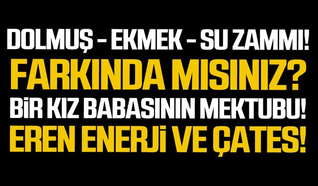 Farkında mısınız?