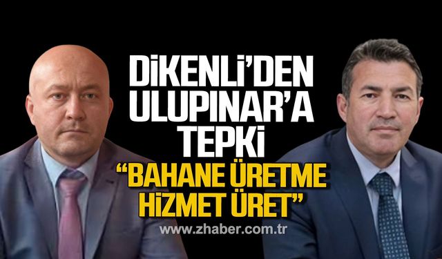 Dikenli'den Ulupınar' a sert çıkışma! "Müfettişin ardına sığınarak bahane üretmeyin"