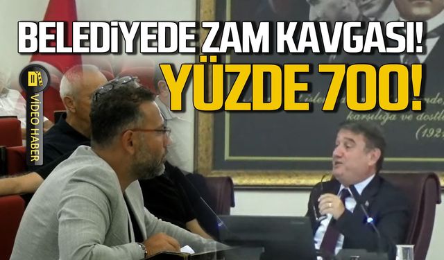 Belediyede zam kavgası! Tam yüzde 700