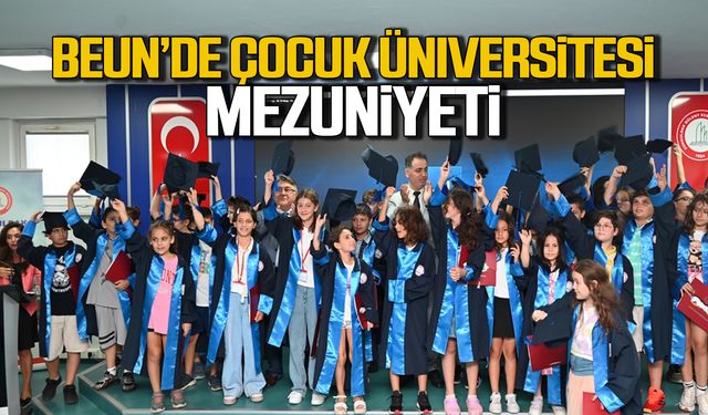 BEUN’da Çocuk Üniversitesi mezuniyet töreni gerçekleştirildi