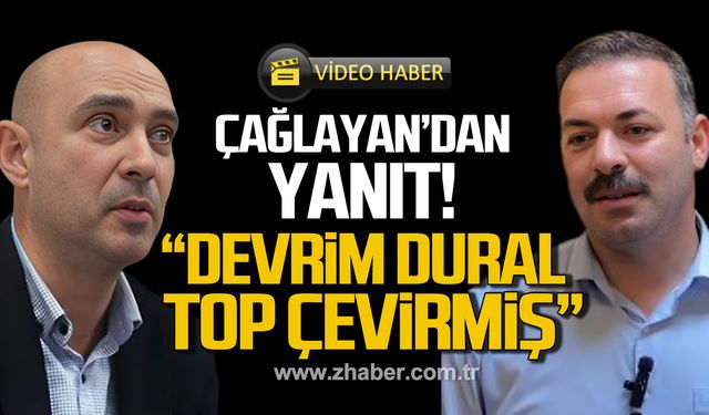 Çağlayan'dan Dural'a Zonguldakkömürspor yanıtı! "Devrim Dural top çevirmiş"