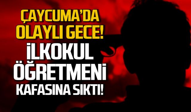 Çaycuma'da olay! İlkokul öğretmeni Ertan Arslan kendini vurdu!