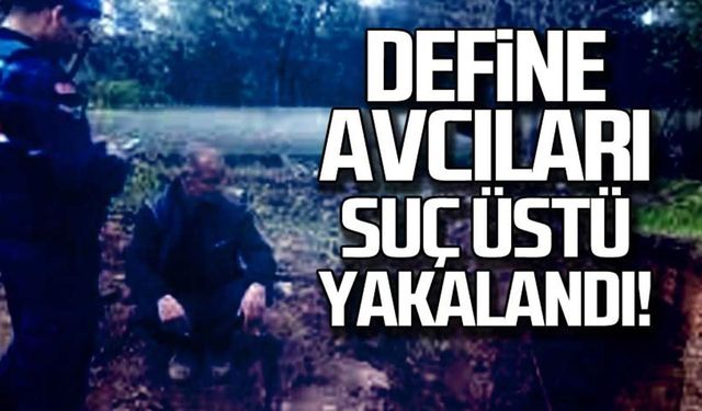 Karabük'te define avcıları suç üstü yakalandı!