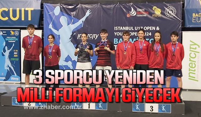 Devrek Belediyespor Badminton takımı oyuncuları yeniden milli forma giyecek!