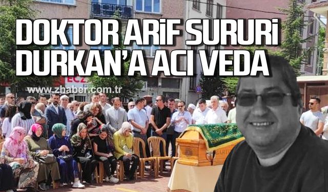 Bartın'da doktor Arif Sururi Durkan dualarla uğurlandı!