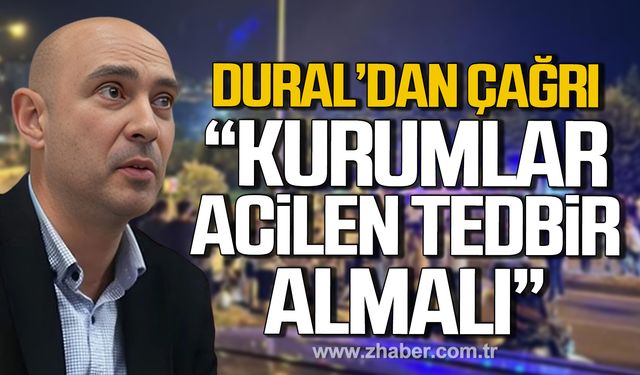 Devrim Dural'dan çağrı! "Kozlu sahil yolunda kurumlar acilen tedbir almalı"