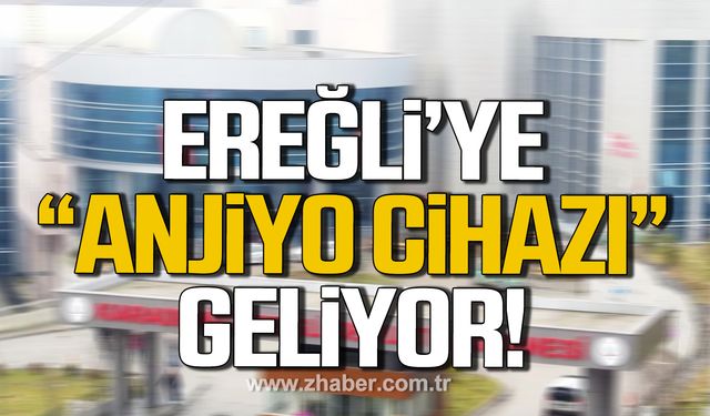 Bozkurt duyurdu! Kdz. Ereğli'ye anjiyo cihazı geliyor!