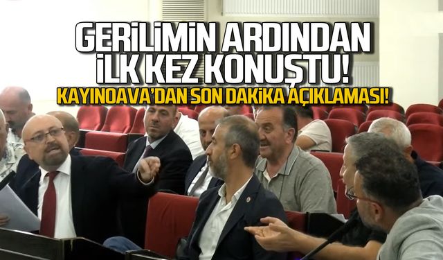 Gerilimin ardından ilk kez konuştu! Kayınova'dan son dakika açıklaması!