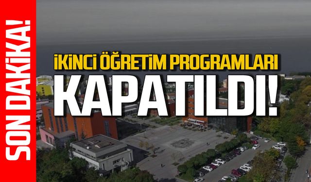 YÖK Başkanı Erol Özvar'dan ikinci öğretim programlarına ilişkin önemli karar!