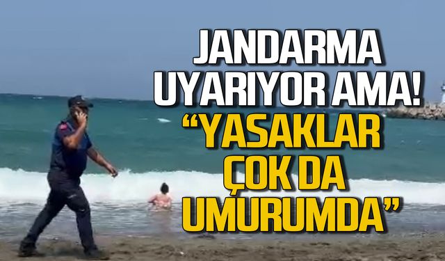 Jandarma uyarıyor! Vatandaş yasak dinlemiyor!