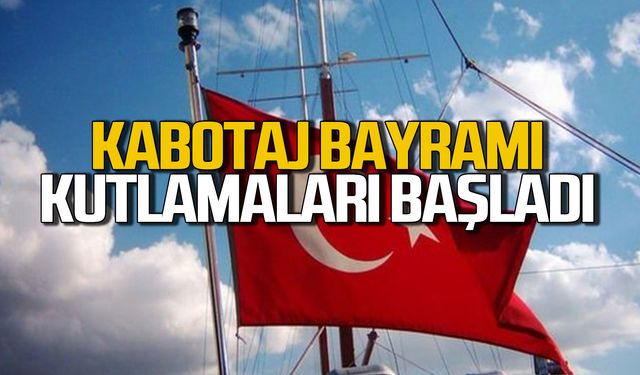 Kabotaj Bayramı kutlamaları Zonguldak'ta başladı