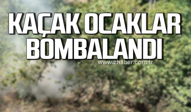 Kilimli'de jandarmadan kaçak ocak operasyonu!