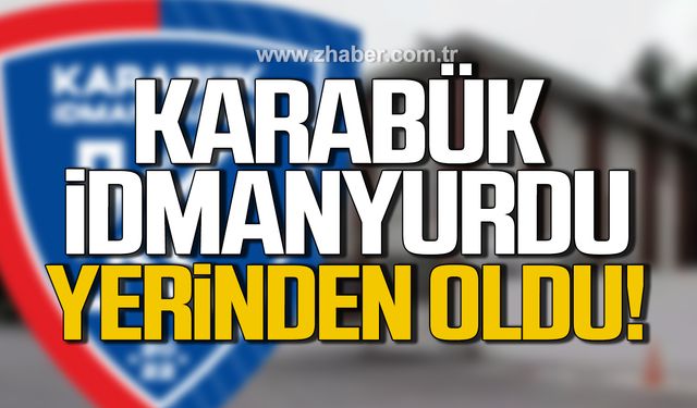 Karabük İdmanyurdu yerinden oldu!