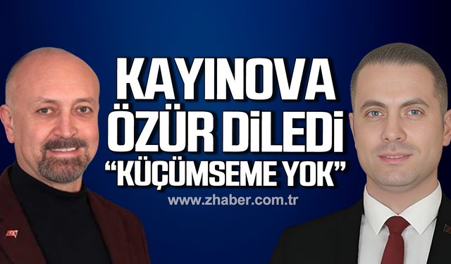 Atınç Kayınova Elvanpazarcık halkından özür diledi! "Küçümseme yok"