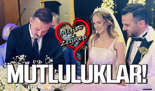 Metin Ergenç ve Zeynep Şenel dünyaevine girdi!