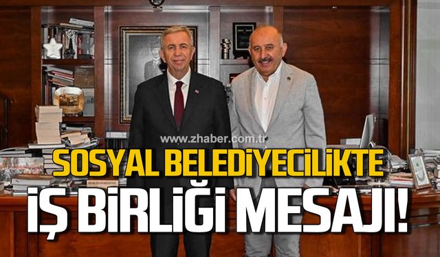 Öztürk ve Yavaş'tan sosyal belediyecilikte iş birliği mesajı!