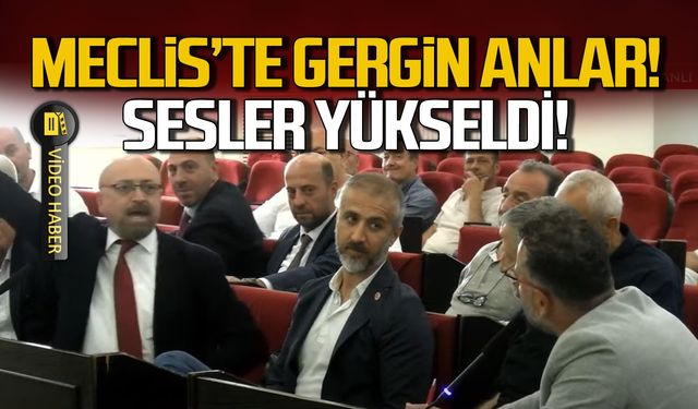 Mecliste gergin anlar! Sesler yükseldi!