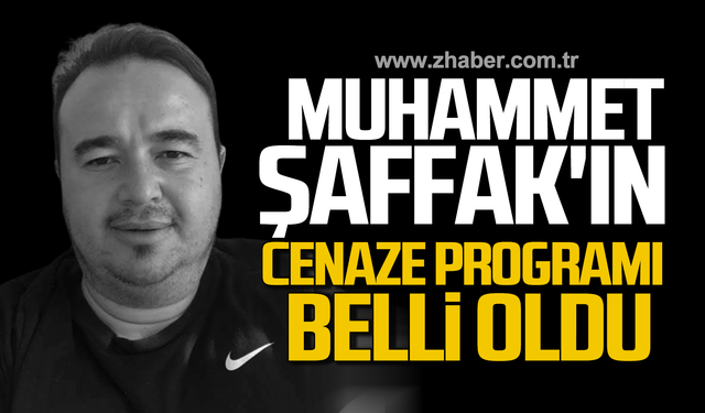 Muhammet Şaffak'ın cenaze programı belli oldu