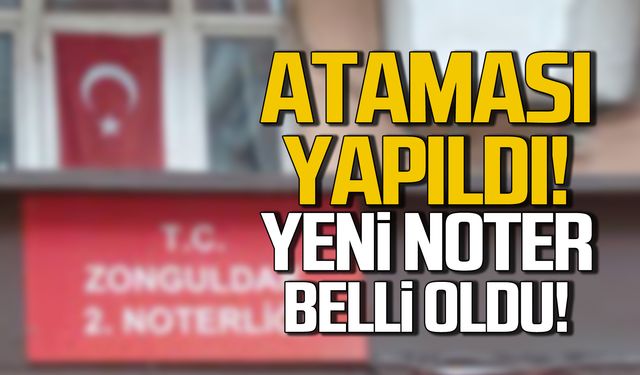 Zonguldak 2. Noterliği’ne Şule Füsun Çelik Sezen atandı