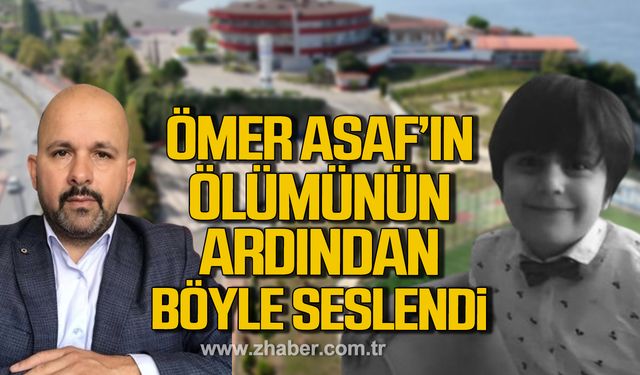 Zonguldak'ta Ömer Asaf'ın ölümünün ardından Deniz Kavraz böyle seslendi!