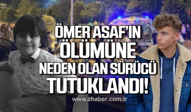 Zonguldak'ta  Ömer Asaf'ın ölümüne neden olan araç sürücüsü tutuklandı!