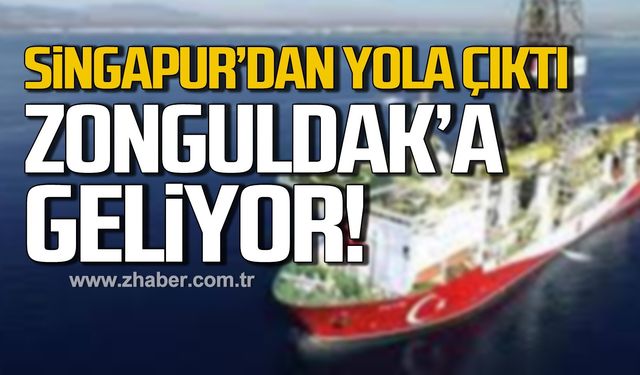 Singapur'dan yola çıktı! Filyos'a geliyor!