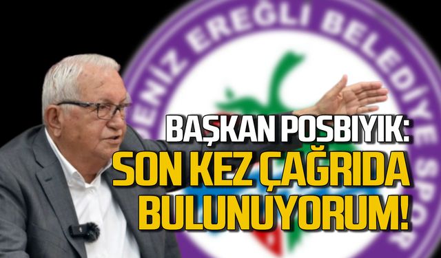 Ereğli Belediyespor için son çağrı! Başkan iş insanlarına seslendi!