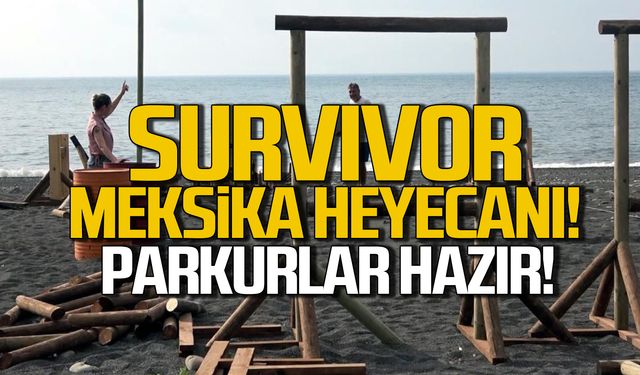 Survivor Meksika Zonguldak’tan sonra Bartın’da! Oyun parkurları hazır!