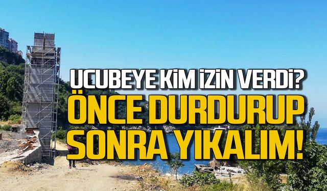 Zonguldak Orta Kapuz’da yapılan ucubeye tepkiler büyüyor!