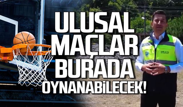 Ulusal basket maçları Kilimli'de oynanabilecek!