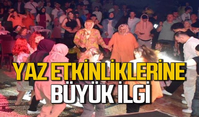 Kdz. Ereğli’de yaz etkinliklerine büyük ilgi