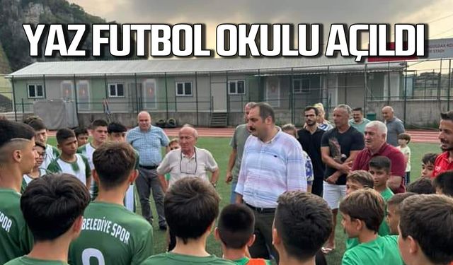 Kozlu yaz futbol okulu açıldı