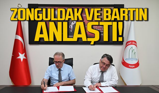 Zonguldak ve Bartın anlaşma sağladı!