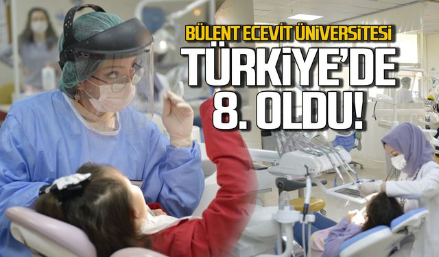 ZBEÜ Diş Hekimliği Türkiye'de 8. oldu!