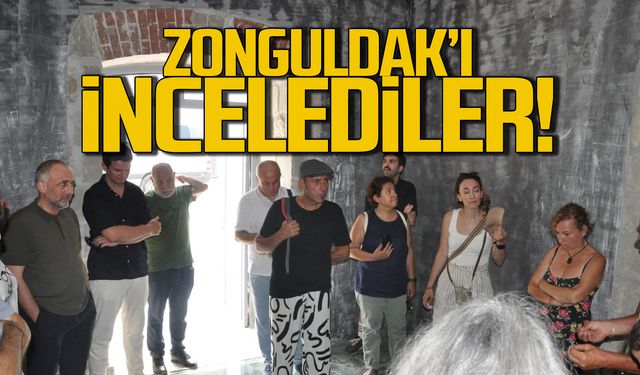 İstanbul, Yalova, Eskişehir ve Samsun heyeti Zonguldak'ı inceledi!