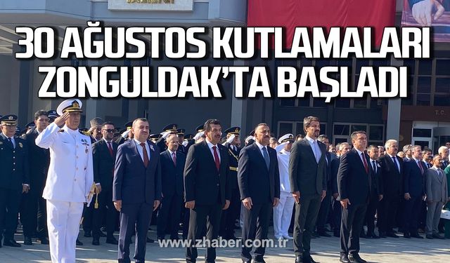 Zonguldak'ta 30 Ağustos kutlamaları başladı!