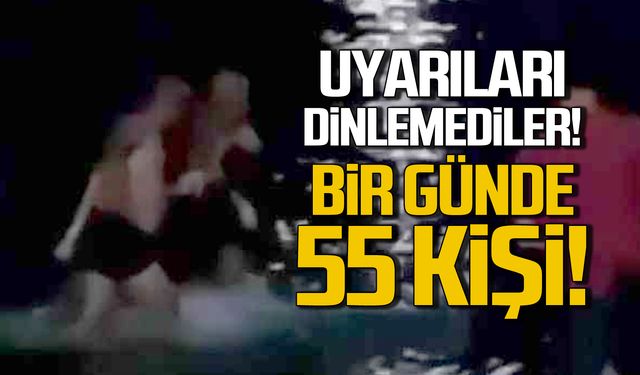 Uyarıları dinlemediler! Bir günde 55 kişi!