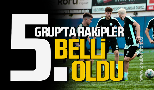 5. grupta rakipler belli oldu!