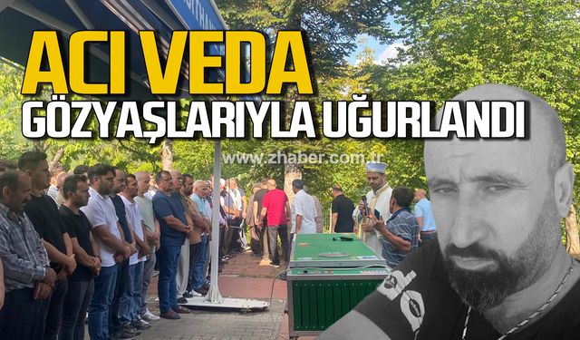 Maden işçisi Ayhan Yılmaz gözyaşlarıyla uğurlandı!