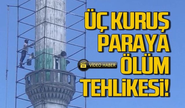 Camide tehlikeli anlar! Üç kuruş paraya ölüm tehlikesi!