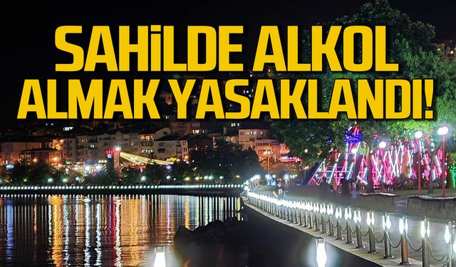 Kdz Ereğli sahilinde alkol almak yasaklandı!