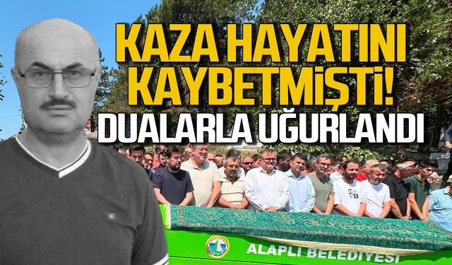 Kazada hayatını kaybetmişti. Zafer Akgül dualarla uğurlandı