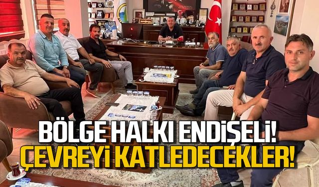 Alaplı halkı endişeli! Çevreyi katledecekler!